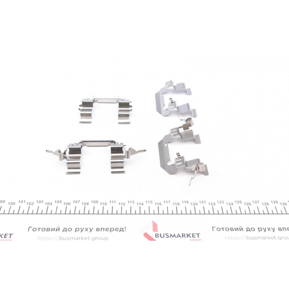 Планка супорта (переднього) прижимна (к-кт) Nissan Pathfinder III 05-/Renault Koleos I 08-