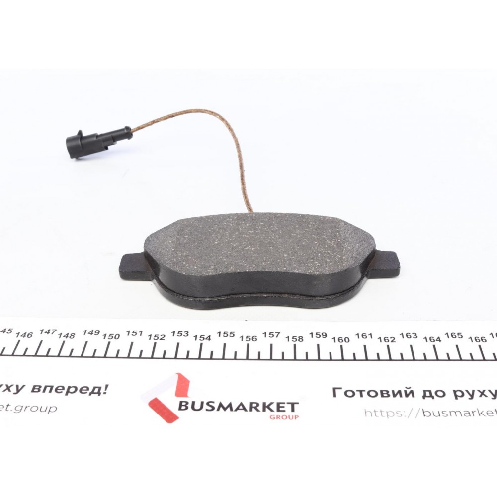 Колодки гальмівні (передні) Fiat Doblo 01-/Opel Combo 1.3-2.0CDTI 12- (Bendix-Bosch) (з датчиком)