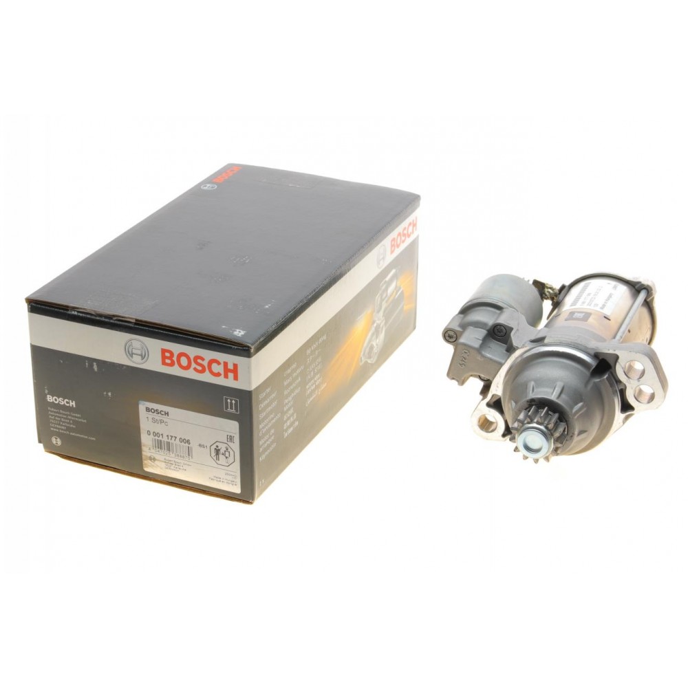 Стартер Audi A1/A3/Q3/Skoda Fabia/Superb/VW Passat B8 1.0-2.0 11-  (1.1kw) (z=13) Зам. на 1986S00880