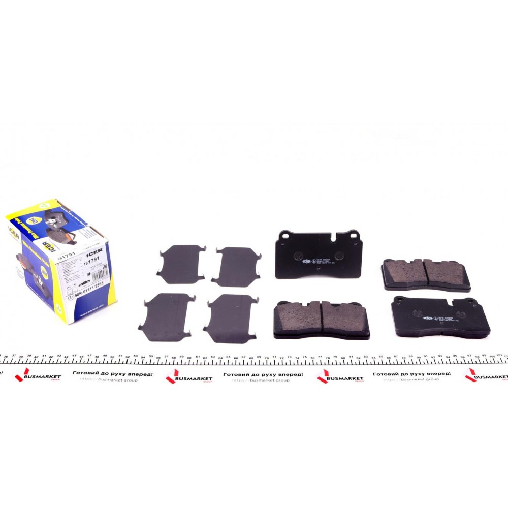 Колодки гальмівні (передні/задні) Audi A3/TT 04-15/Seat Leon 12-/Porsche Cayenne 10-