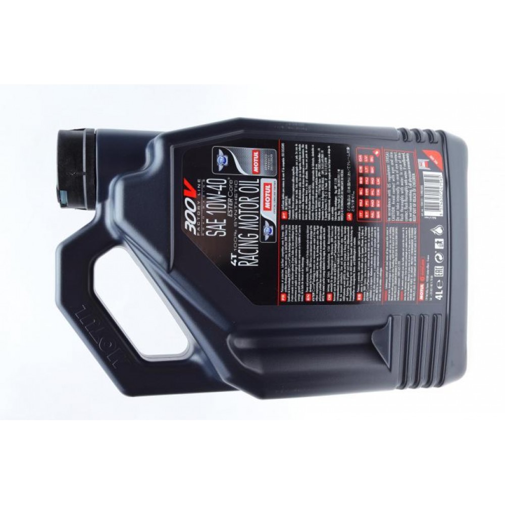 Олива 10W40 300V 4T Factory Line Road Racing (4L) (104121)