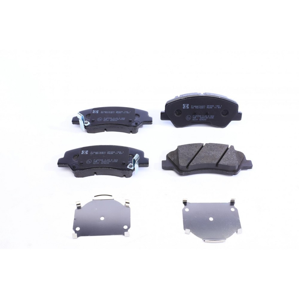 Колодки гальмівні (передні) Hyundai Accent IV 10-/i20 14-/Kia Rio III 10- (Mando)