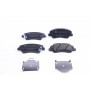 Колодки гальмівні (передні) Hyundai Accent IV 10-/i20 14-/Kia Rio III 10- (Mando)