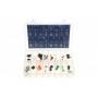 Набір автолампочок W5W/WY5W/PBX4/PBT5/PBX5/PB7 12V 1.2W W2X4,6D