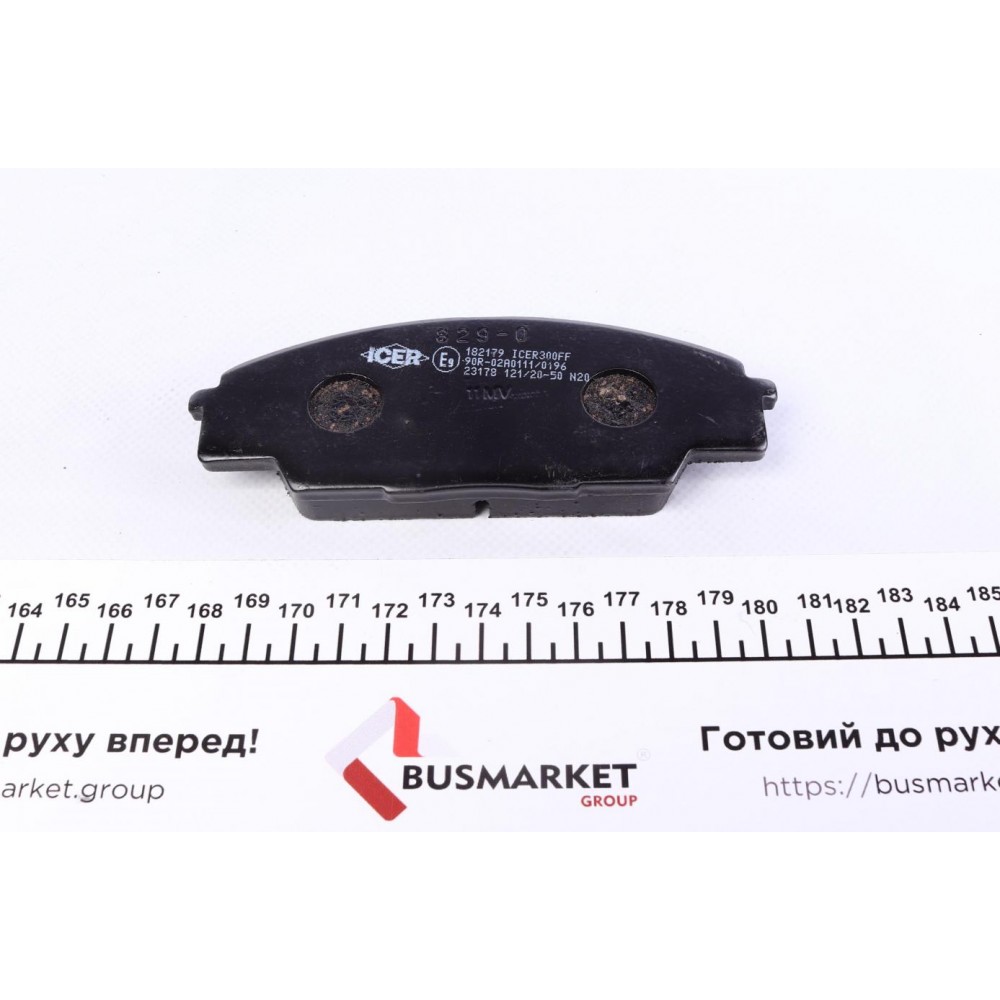 Колодки гальмівні (передні) Honda Civic VII/VIII 99-