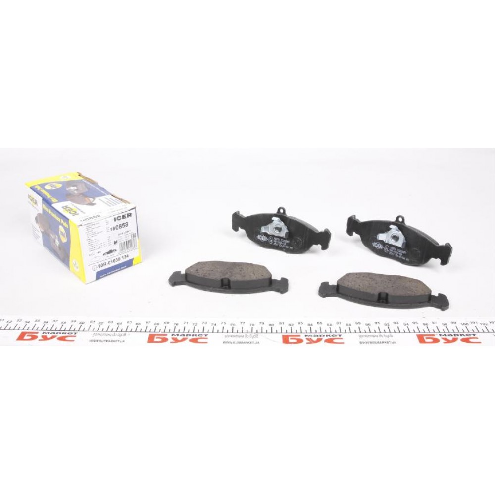 Колодки гальмівні (передні) Opel Combo/Astra F 91-05/Corsa A/B 82-00/Vectra A 88-95/Daewoo Lanos 97
