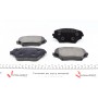 Колодки гальмівні (передні) Toyota Rav 4 II 00-05 (Akebono)