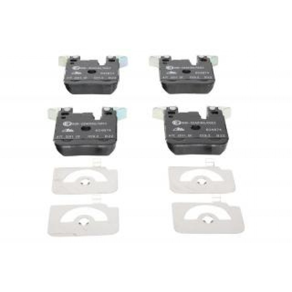 Колодки гальмівні (задні) BMW 1 (F20/F21)/3 (F30/F31/F34/F80)/4 (F32-F82) 11-21 B37/B47/N13/N47/N55