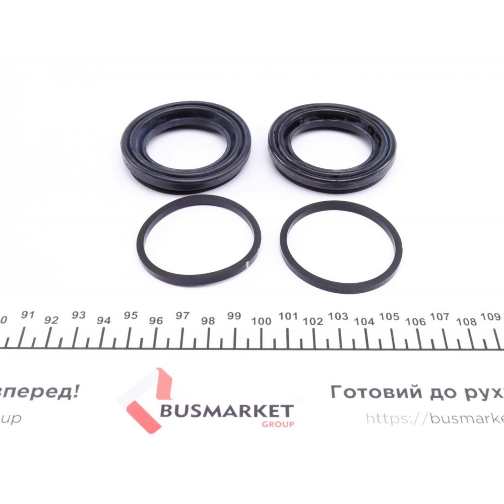 Ремкомплект супорта (переднього) Renault Trafic -01 (d=45mm) (+ 2 поршня) (Bendix)