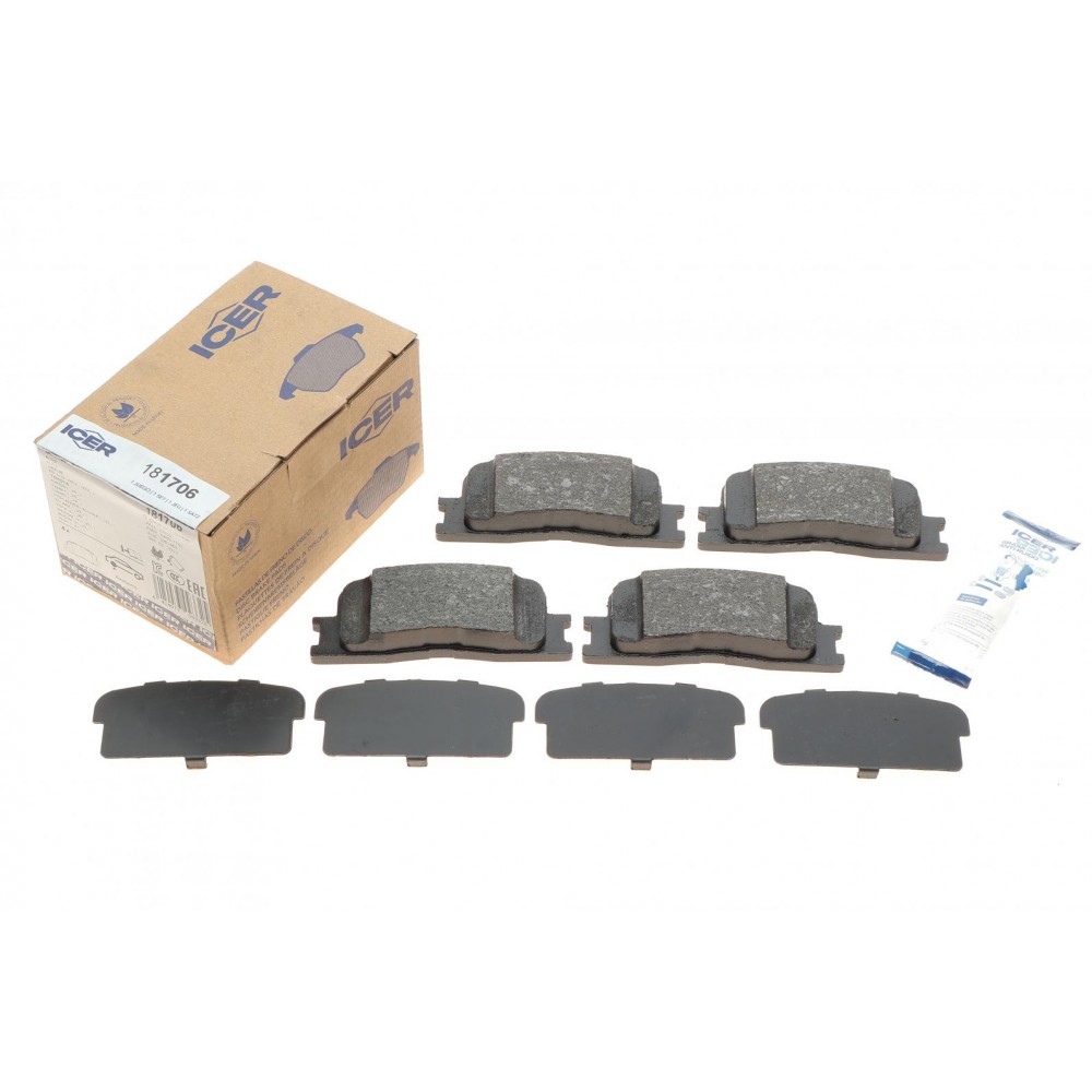 Колодки гальмівні (задні) Toyota Camry 01-11/Highlander 00-03/Lexus ES 96-06