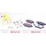Колодки гальмівні (передні) Opel Corsa D 06- (Bosch) Q+