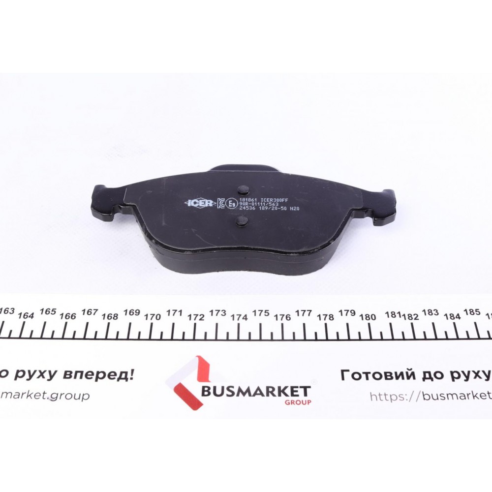 Колодки гальмівні (передні) Renault Megane II 04-09/Scenic II/III/Grand Scenic II/III 03-