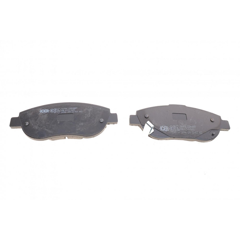 Колодки гальмівні (передні) Toyota Avensis 08-/Verso 2.2 D-4D 09-