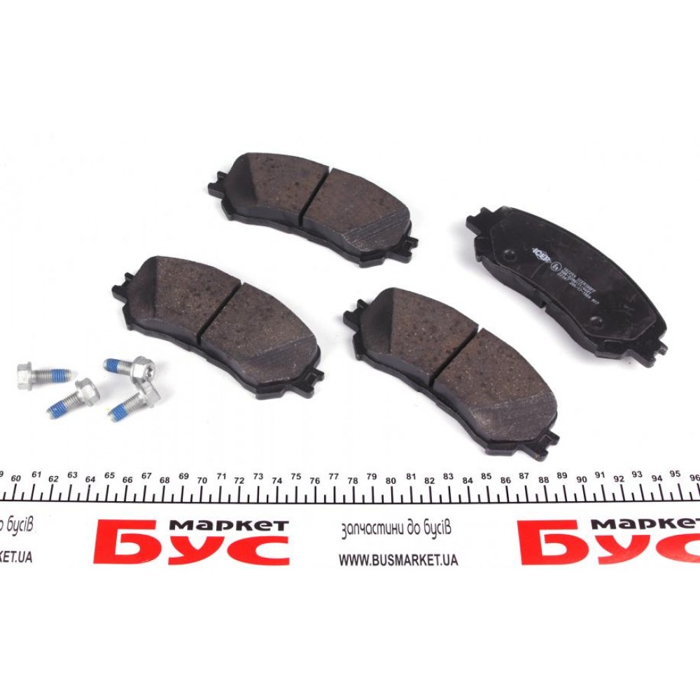 Колодки гальмівні (передні) Renault Scenic IV/Megane IV/Espace V/Talisman 15-