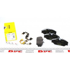Колодки гальмівні (передні) Renault Clio II 00-/Megane I 96-03 (Lucas) Q+