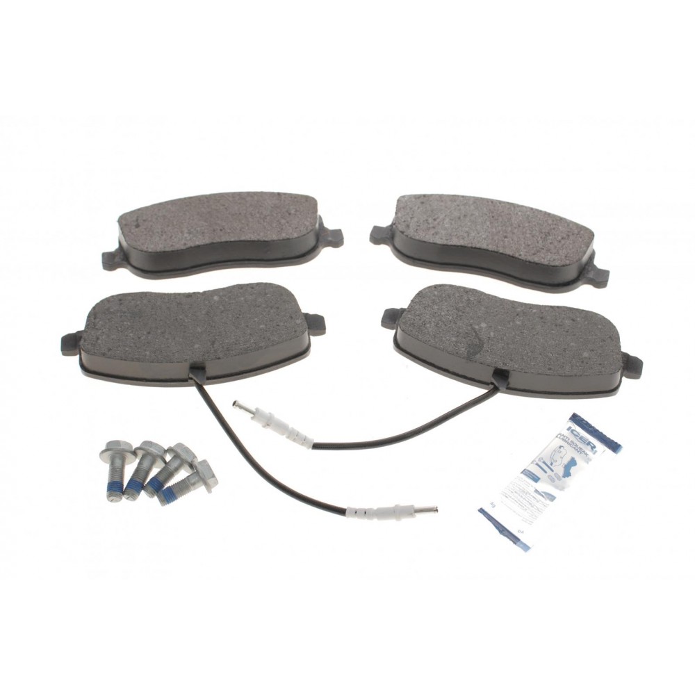 Колодки гальмівні (передні) Citroen C8 02-/Jumpy/Fiat Scudo/Peugeot Expert 95-06/807 02- (+датчики)