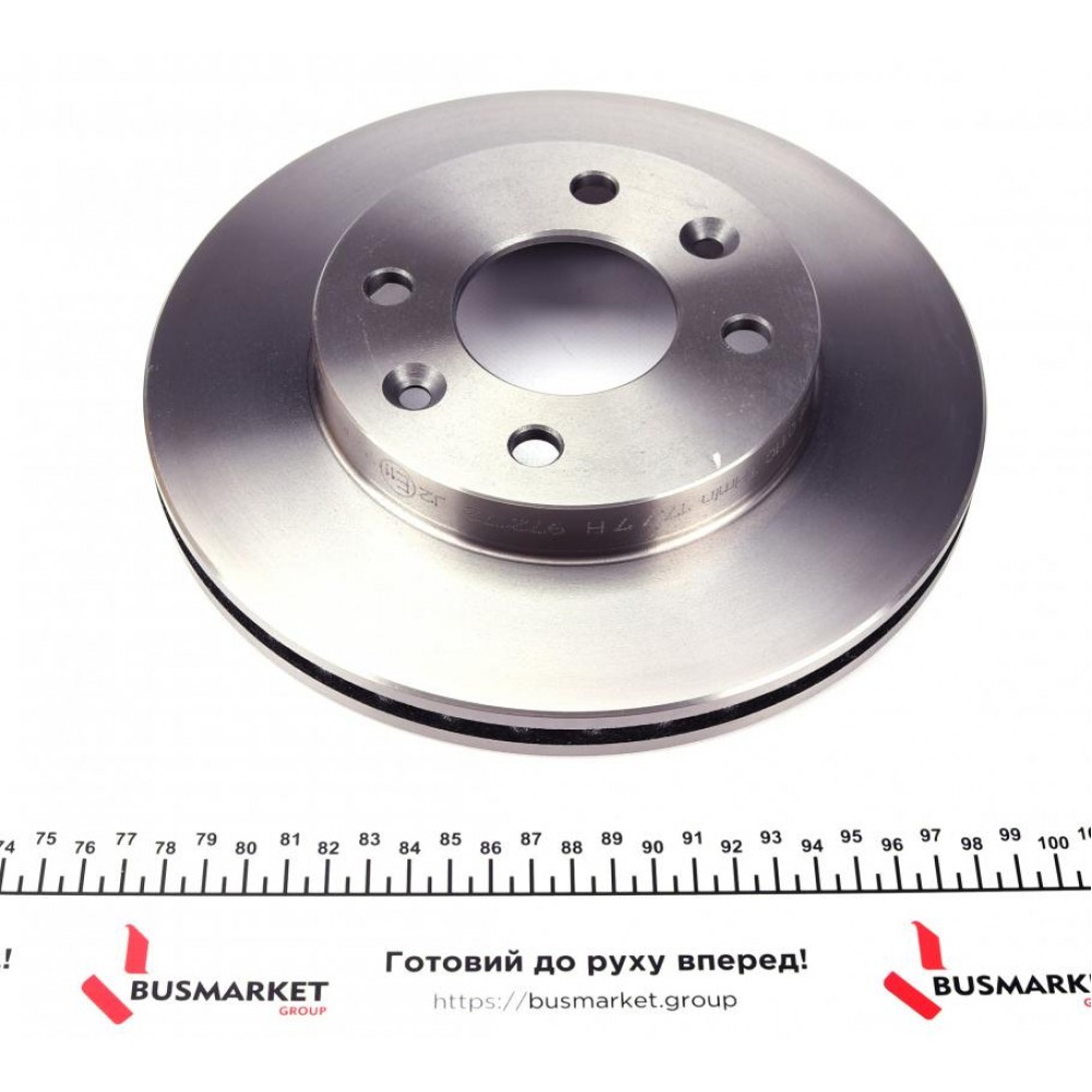 Диск гальмівний (передній) Renault Kangoo 98-/Clio 91-05/Megane 96-03/Nissan Kubistar (238x20)(вент.)