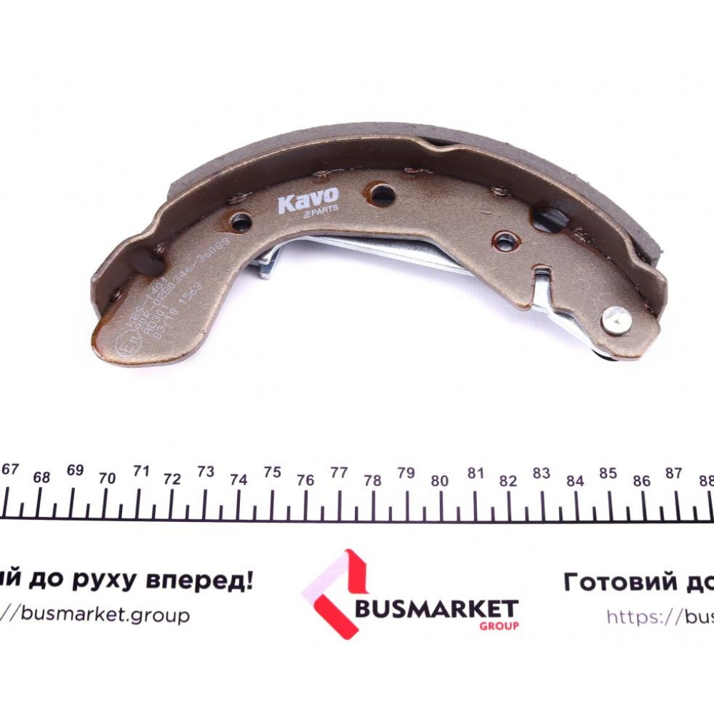 Колодки гальмівні (задні) Chevrolet Aveo 06- (барабанні) (200x36)