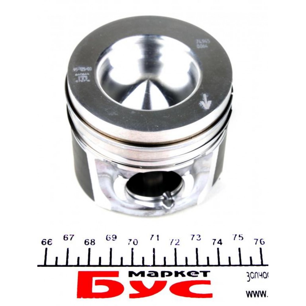 Поршень Citroen Berlingo/Peugeot Partner 1.6HDI 05- (75.00mm/STD)