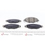 Колодки гальмівні (передні) Citroen С5 01- (Bendix-Bosch) (з датчиком)