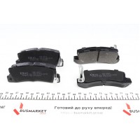 Колодки гальмівні (задні) Toyota Camry/Avensis/Lexus RX 06- (Akebono)