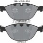 Колодки гальмівні (передні) BMW 5 (E60)/6 (E63)/7 (E65/E66/E67) 04- (Teves) Q+