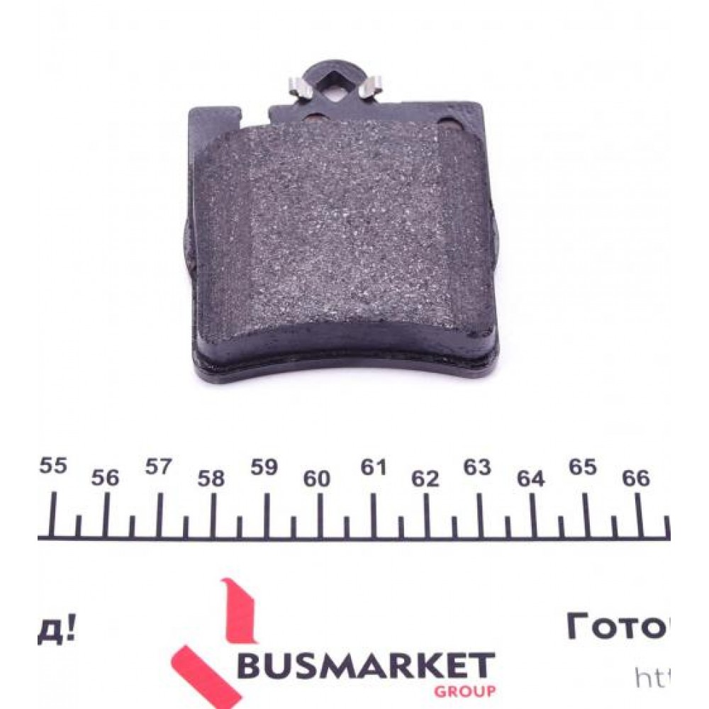 Колодки гальмівні (задні) MB C-class (W203) 01-11/E-class (W210) 96-03 (Ate-Teves) Q+