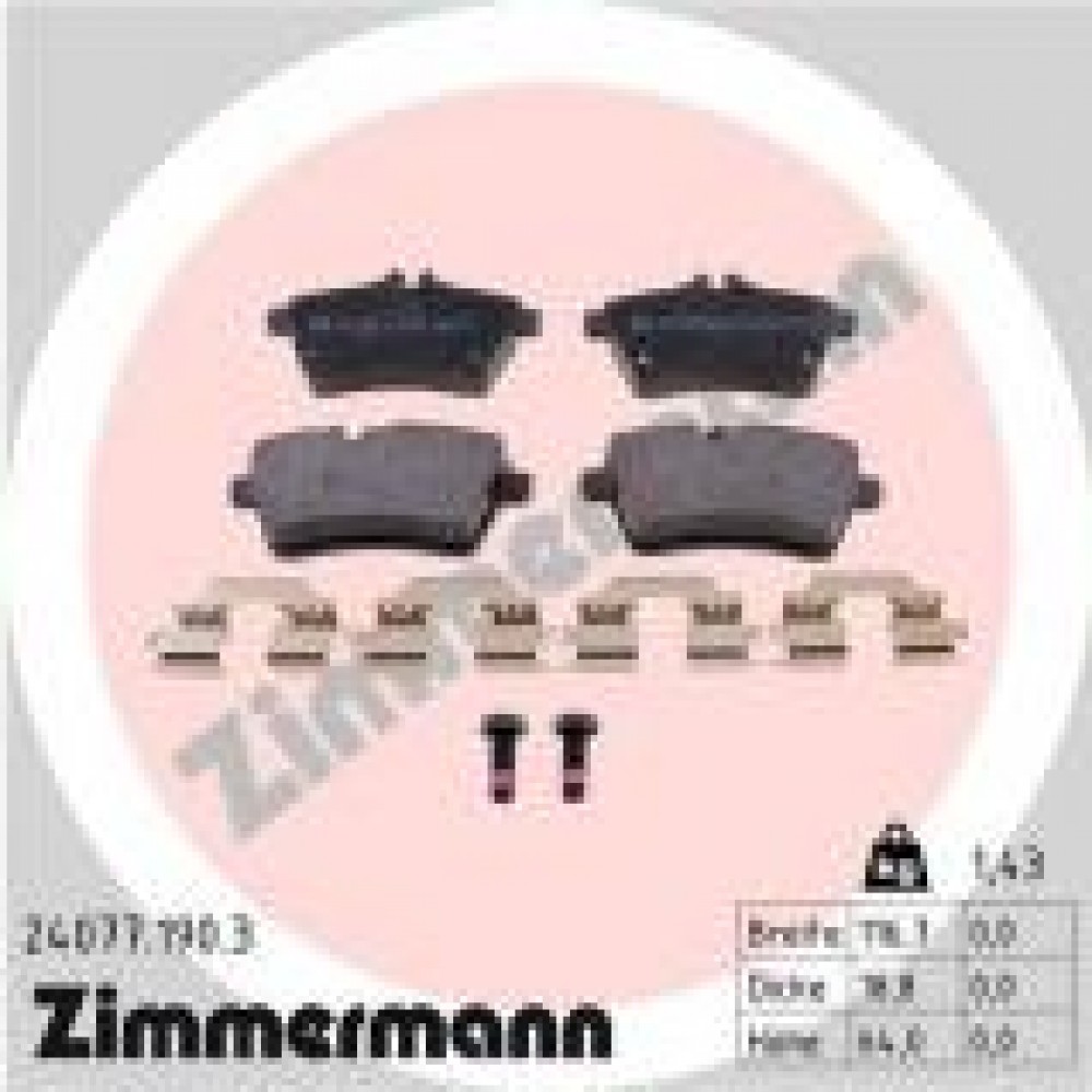 Колодки гальмівні (передні) MB A-class (W169) 04-12 (Bendix-Bosch) (з аксесуарами)