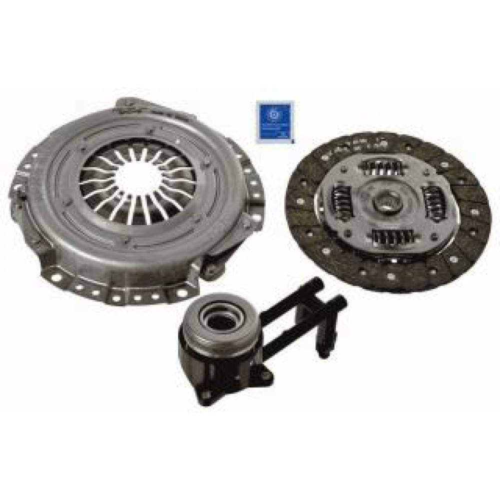 Комплект зчеплення Ford Fiesta/Mazda 2 1.25-1.4 96-08 (d=190mm) (+вижимний)