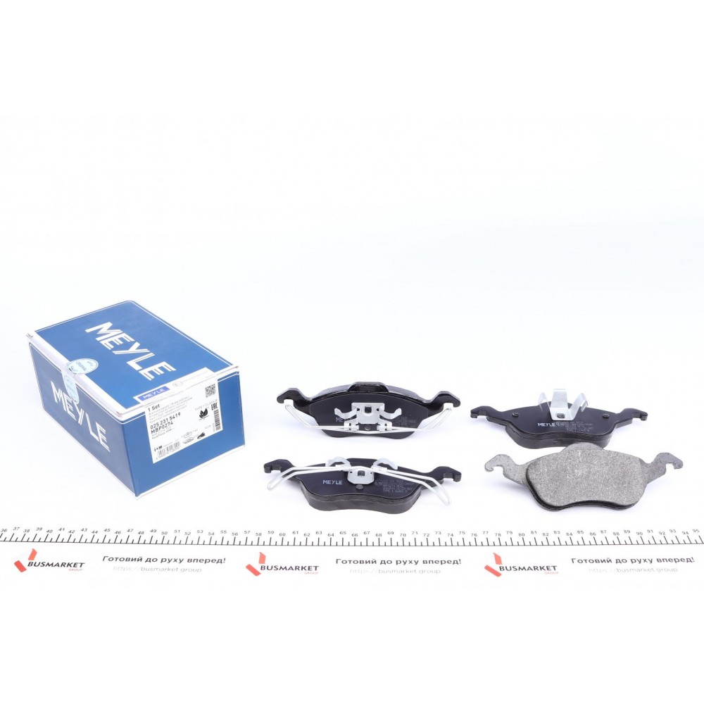 Колодки гальмівні (передні) Ford Focus 98-05