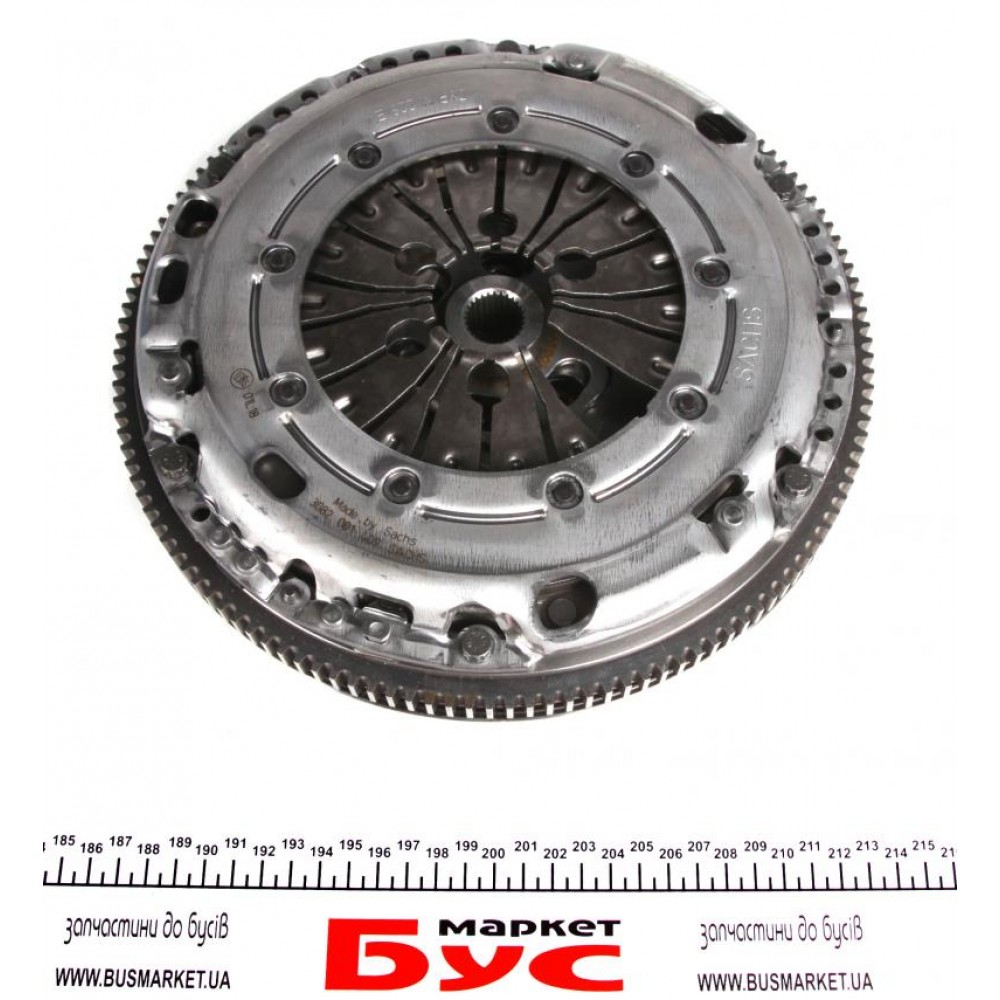 Демпфер + комплект зчеплення VW Caddy 1.9TDI 77kw 04-10/Golf V 1.6TDI 66-77kw 03-08