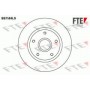 Диск гальмівний (задній) Renault Megane III/Scenic III 08- (260x8) (+ABS) з підшипником