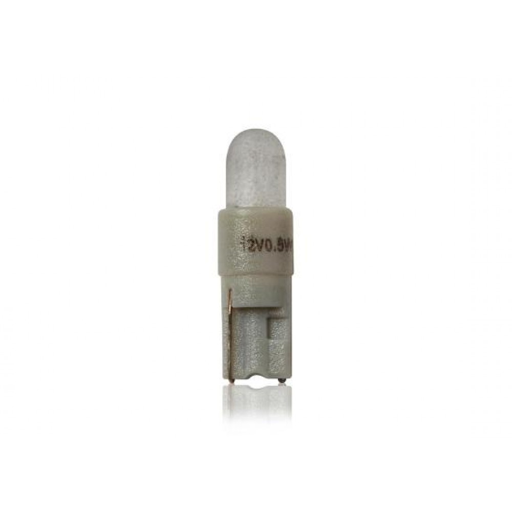 Автолампа 12V 0.5W Kw2X4.6d Grey Frosted (в щиток приладів)
