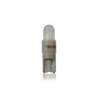 Автолампа 12V 0.5W Kw2X4.6d Grey Frosted (в щиток приладів)