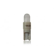 Автолампа 12V 0.5W Kw2X4.6d Grey Frosted (в щиток приладів)