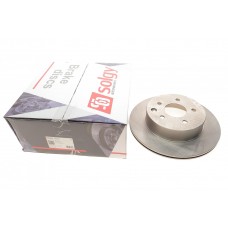 Диск гальмівний (задній) Nissan Leaf 10-/Juke 14-/Qashqai 10-/X-Trail 01-13 (292x16)