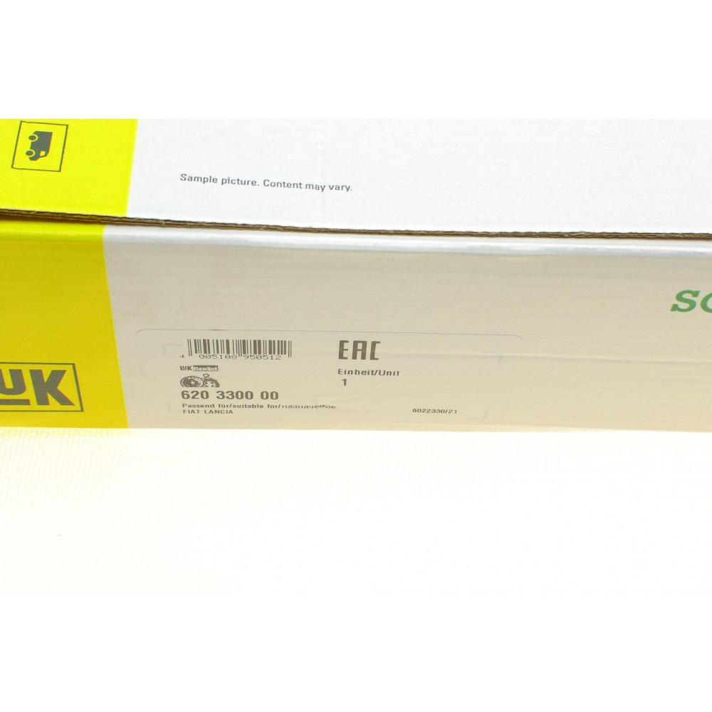 Комплект зчеплення Fiat 500/Panda 0.9 12- (d=200mm) (+вижимний)