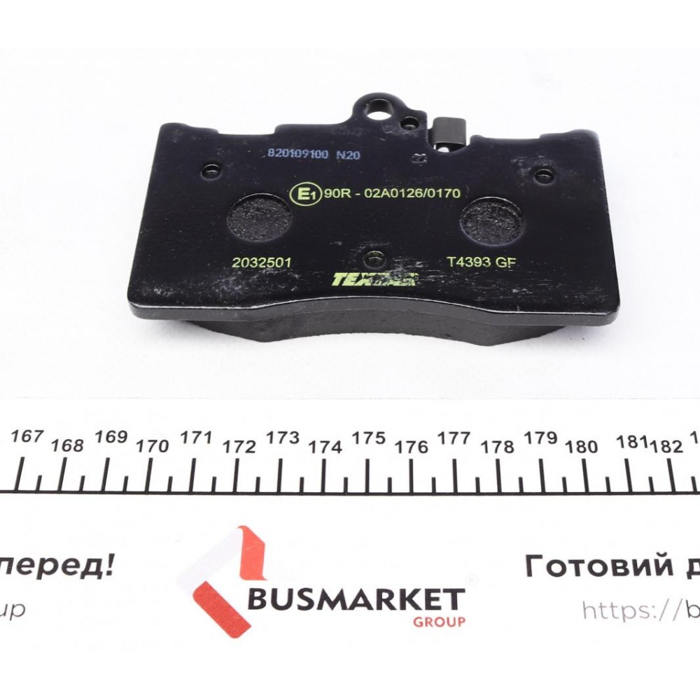 Колодки гальмівні (передні) Lexus GS 05-/IS III//RC 09- (Advics)
