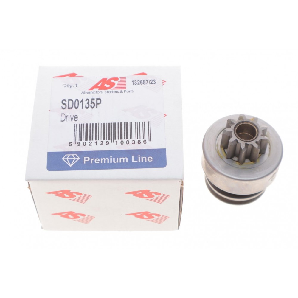 Бендикс стартера Fiat Doblo/Opel Astra H 1.3D 03- (z=9) (PREMIUM LINE)