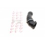 Патрубок інтеркулера BMW 5 (E60) 04-10 M57