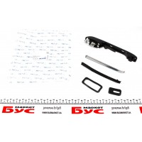 Ручка дверей (передніх/ззовні) (R) VW Caddy 1.5-1.8i 82-92