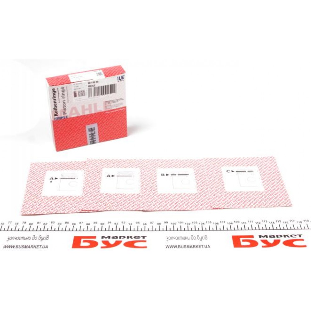 Кільця поршневі Audi 80/100/A6 2.3/2.6i 86-00 (82.51mm/STD) (1.5-1.75-3)