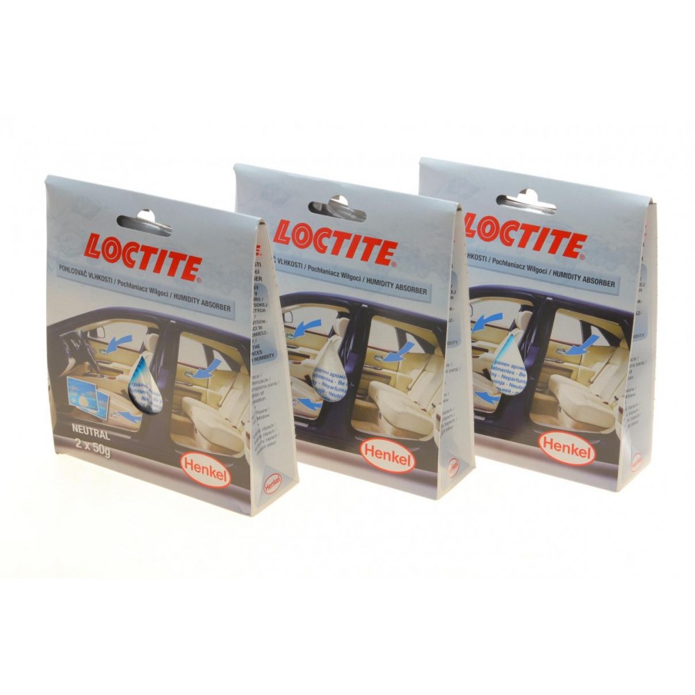 LOCTITE HUMIDITY ABSORBER Засіб для поглинання вологи (50гр) (к-кт 2уп+1)