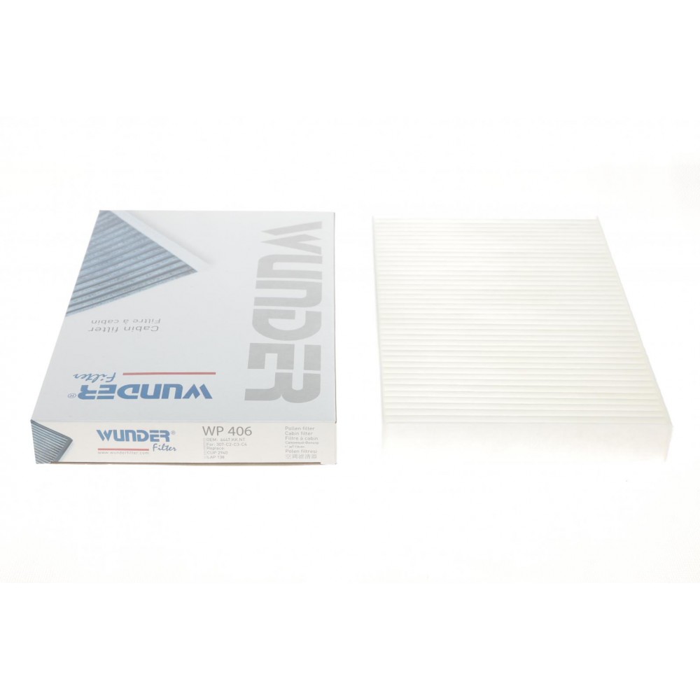 Фільтр салону Citroen C2/C3/C4/Peugeot 307/308 00-