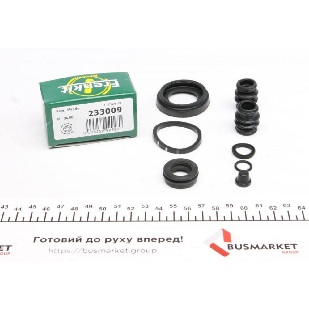 Ремкомплект супорта (заднього) Hyundai i10 08- (d=34mm) (Mando)