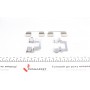 Колодки гальмівні (задні) Land Rover Range Rover/Discovery 2.0/3.0/5.0D 4x4 12- (TRW) (з аксесуар)