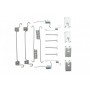 Комплект пружинок колодок ручника Ford Escort/Mondeo I 1.3-2.0 90-00 (TRW)