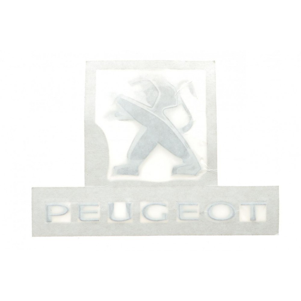 Емблема кришки багажника Peugeot 2008 15- (хром)