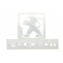 Емблема кришки багажника Peugeot 2008 15- (хром)