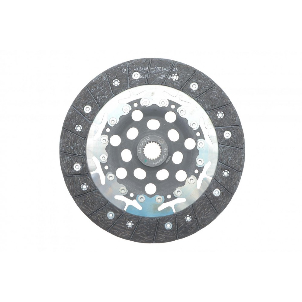Комплект зчеплення Renault Megane II/III/Scenic II/III 1.9dCi 02- (d=240mm) (+вижимний)